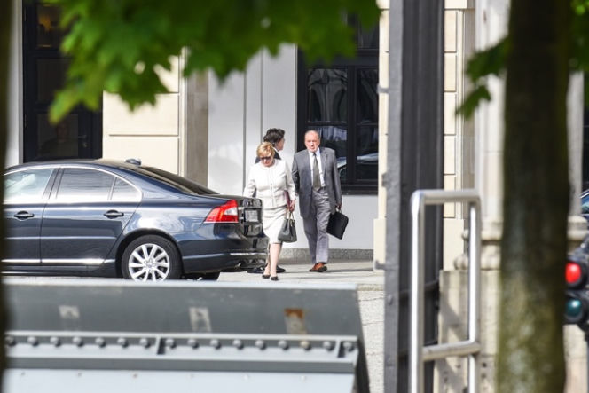 Małgorzata Gersdorf i Józef Iwulski u Prezydenta