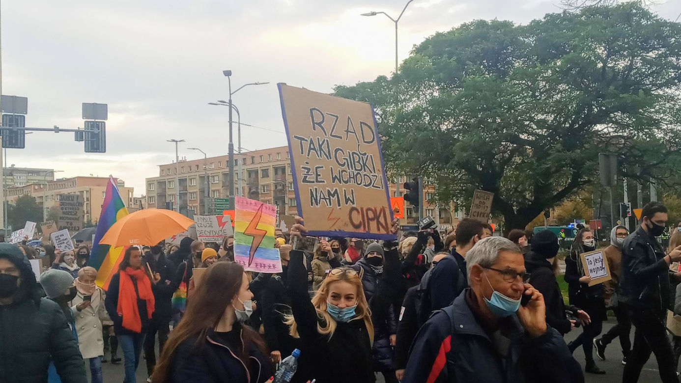 Protest kobiet w Szczecinie - 28.10.2020