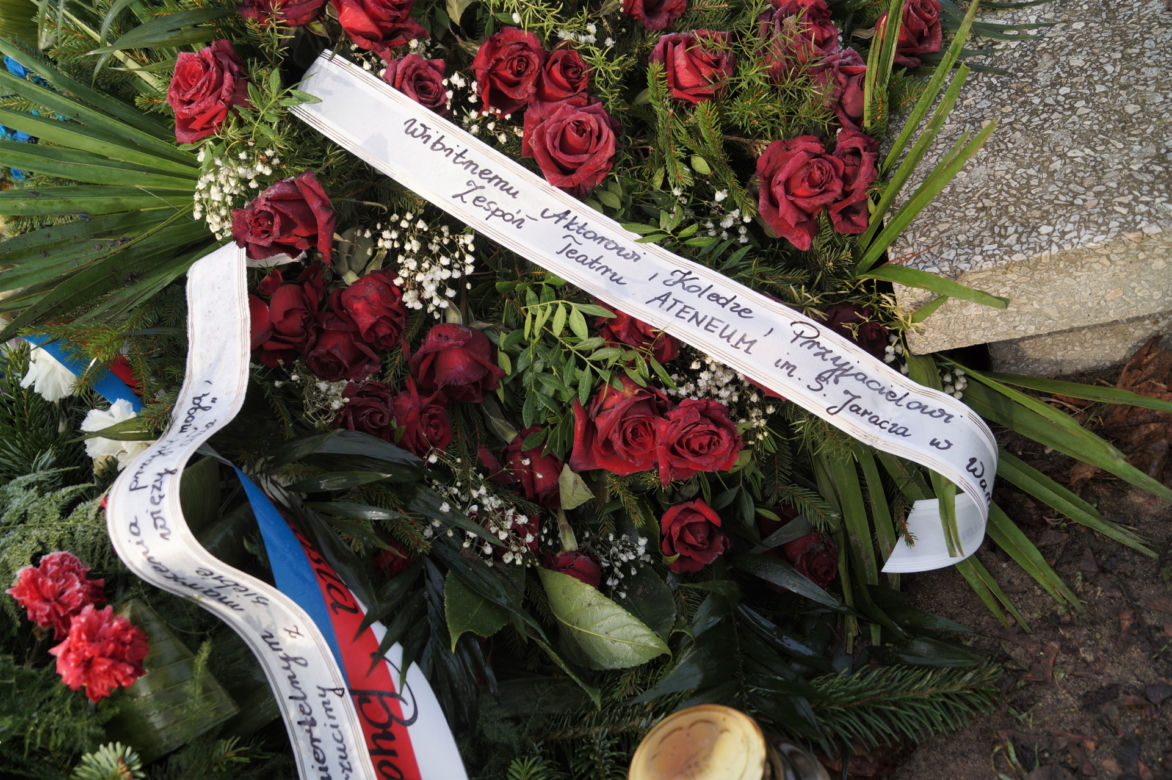 Tak wygląda grób Leonarda Pietraszaka