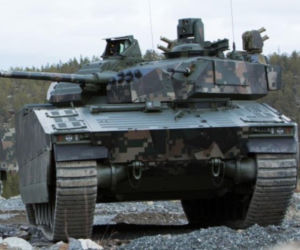 CV90 z systeme Iron Fist