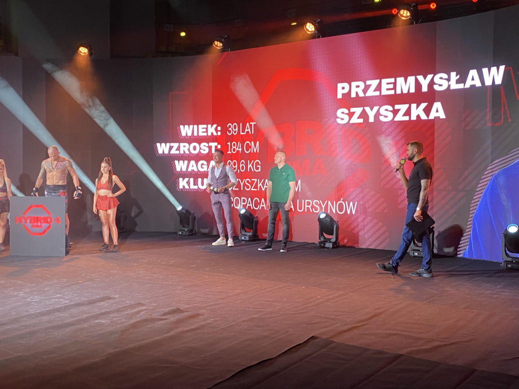 Media trening przed Hybrid MMA 4 w Zielonej Górze