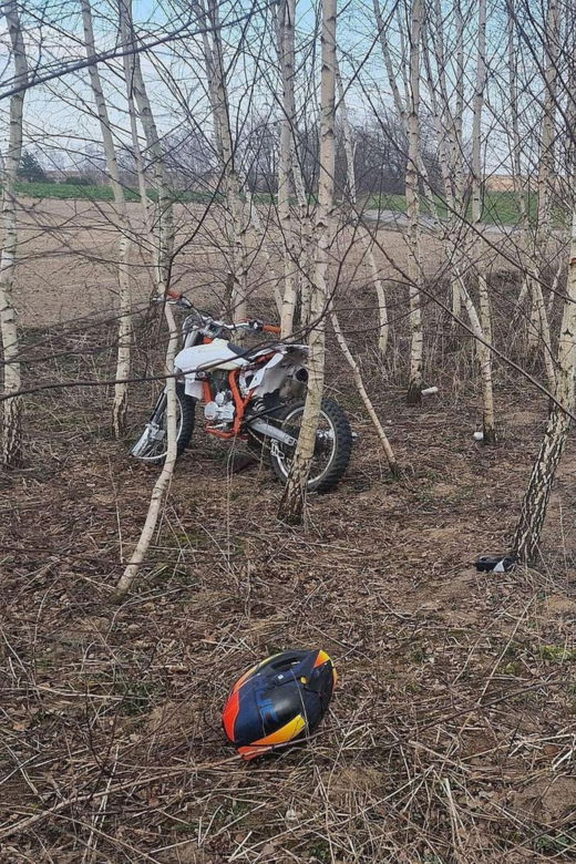 Krzysztof kochał motory crossowe. Jego pasja kosztowała go życie