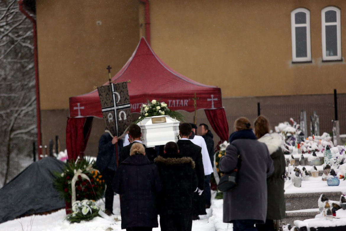 WYSOKA: Pogrzeb Dawida P. Zamordowanego w niedzielę na krakowskich Azorach