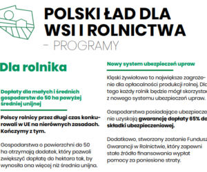 Polski Ład dla polskiej wsi