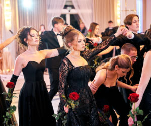 Studniówka siedleckiej Królówki 2026 - walc i polonez