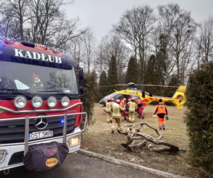 Dramat w Kadłubie. Niepełnosprawny nastolatek wypadł z okna [ZDJĘCIA]