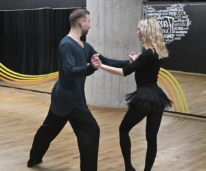 Kulesza uczy Gałązkę tańczyć