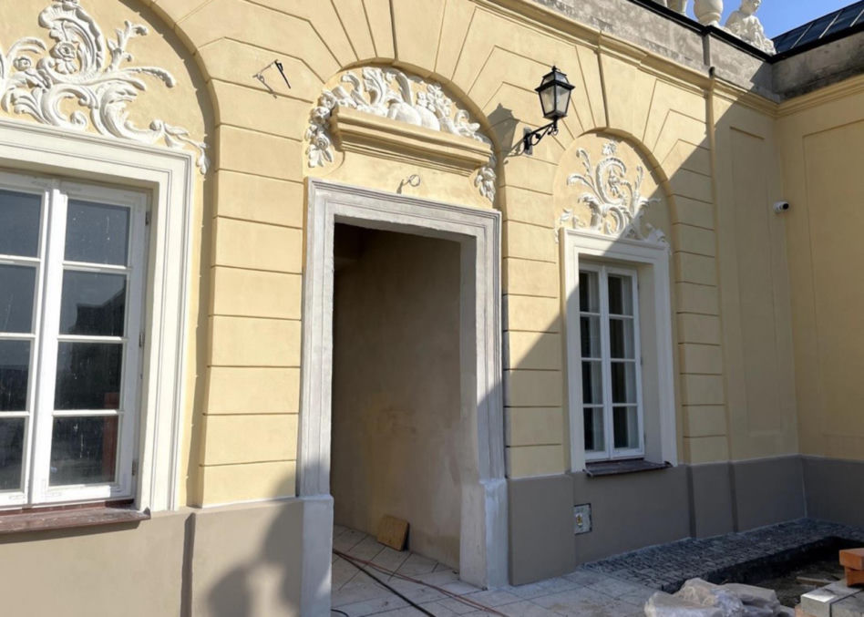 Renowacja pałacu Potockich w Radzyniu Podlaskim
