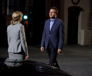 Na krawędzi 2 sezon odc. 1. Tomasz Kamiński (Marek Bukowski), Marta Sajno (Urszula Grabowska)