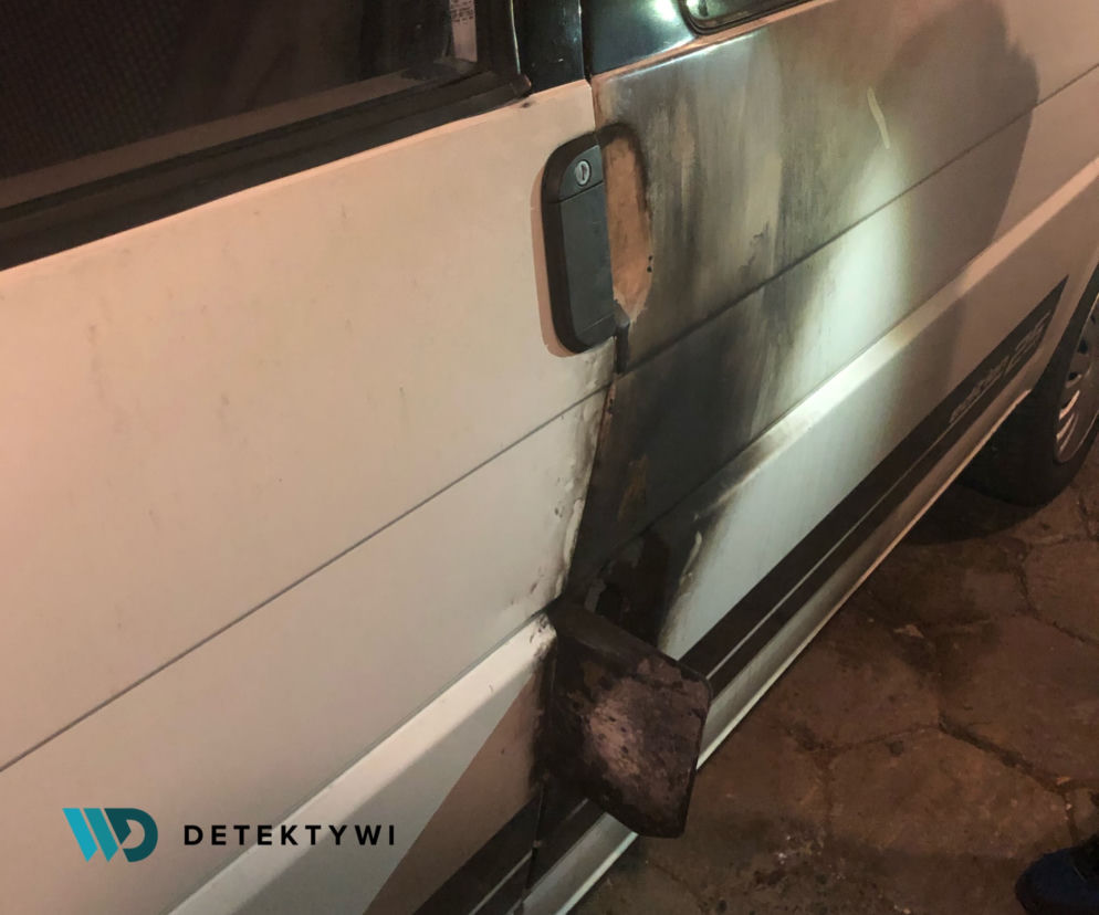 Płock. Ktoś chciał podpalić auto zaginionego mężczyzny! Zacierał ślady? [ZDJĘCIA]