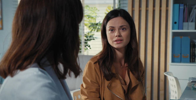 M jak miłość odc. 1909. Aneta (Ilona Janyst), Kasia (Paulina Lasota)