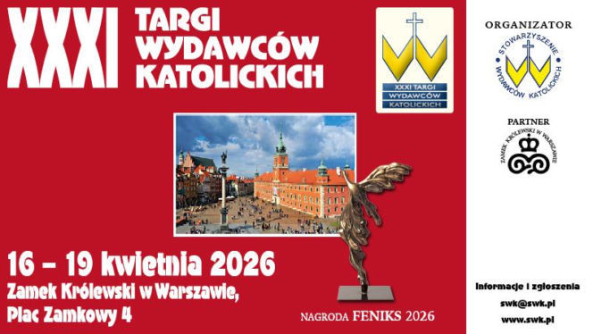 Warszawa: 16-19 kwietnia XXXI Targi Wydawców Katolickich 