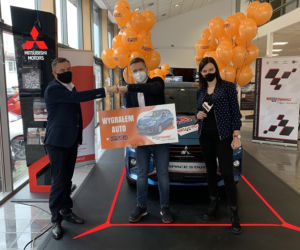 Bartek odebrał Mitsubishi Space Star od Radia ESKA!	