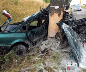 Rozbite samochody marki Audi