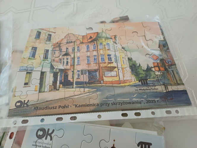 Kolorowe puzzle z Ostrzeszowem!