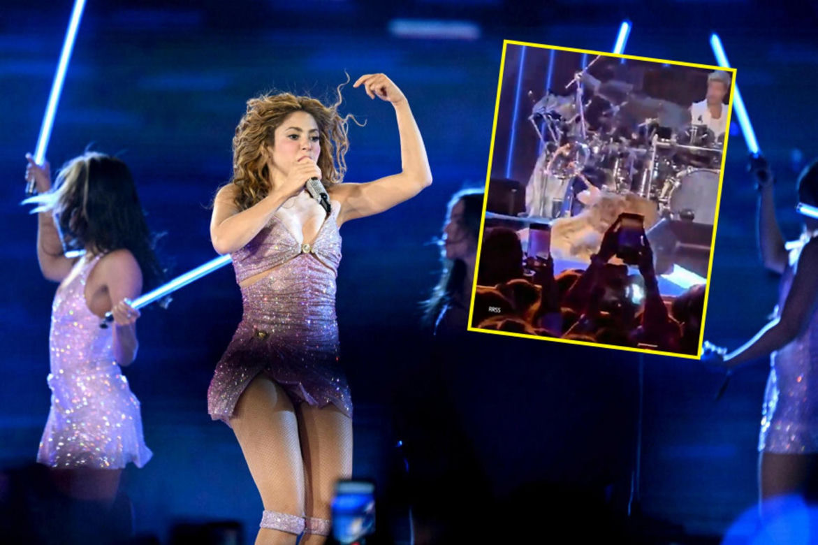 Shakira upadła na środku sceny! Wpadka wielkiej gwiazdy