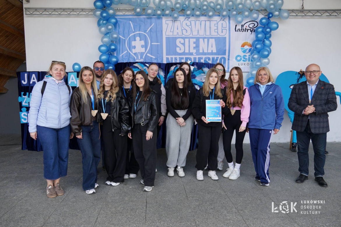 8. Niebieski Bieg Stowarzyszenia „Labirynt” w Łukowie - ZDJĘCIA cz. 2