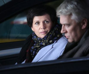 M jak miłość odc. 1209. Marysia (Małgorzata Pieńkowska), Robert Bilski (Zbigniew Stryj)
