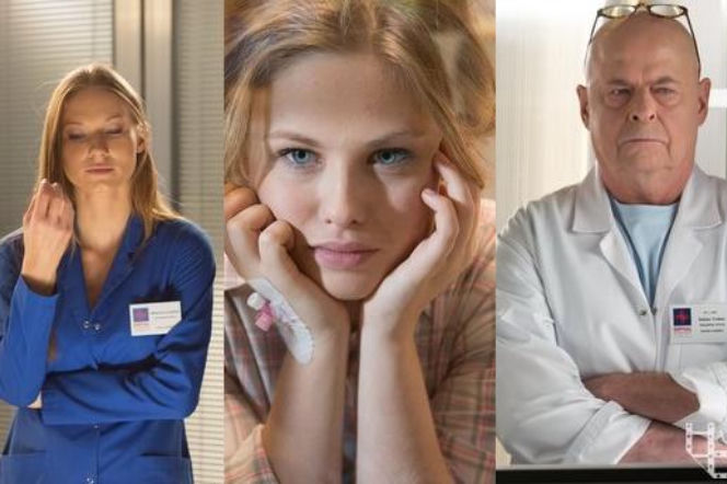Na dobre i na złe, Ola (Anna Karczmarczyk), Wiktoria (Katarzyna Dąbrowska), Tretter (Piotr Garlicki)