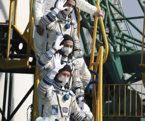 Upamiętnili Gagarina i polecieli w kosmos