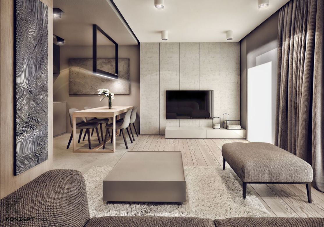  Mieszkanie w stylu modern