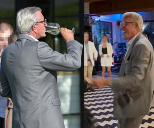 Tak Zygmunt Chajzer bawił się na weselu syna. Prezenter był królem parkietu!
