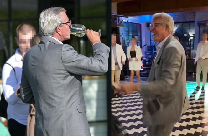 Tak Zygmunt Chajzer bawił się na weselu syna. Prezenter był królem parkietu!