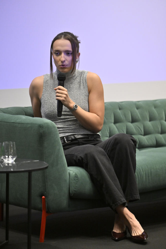 Iga Świątek rozdała stypendia