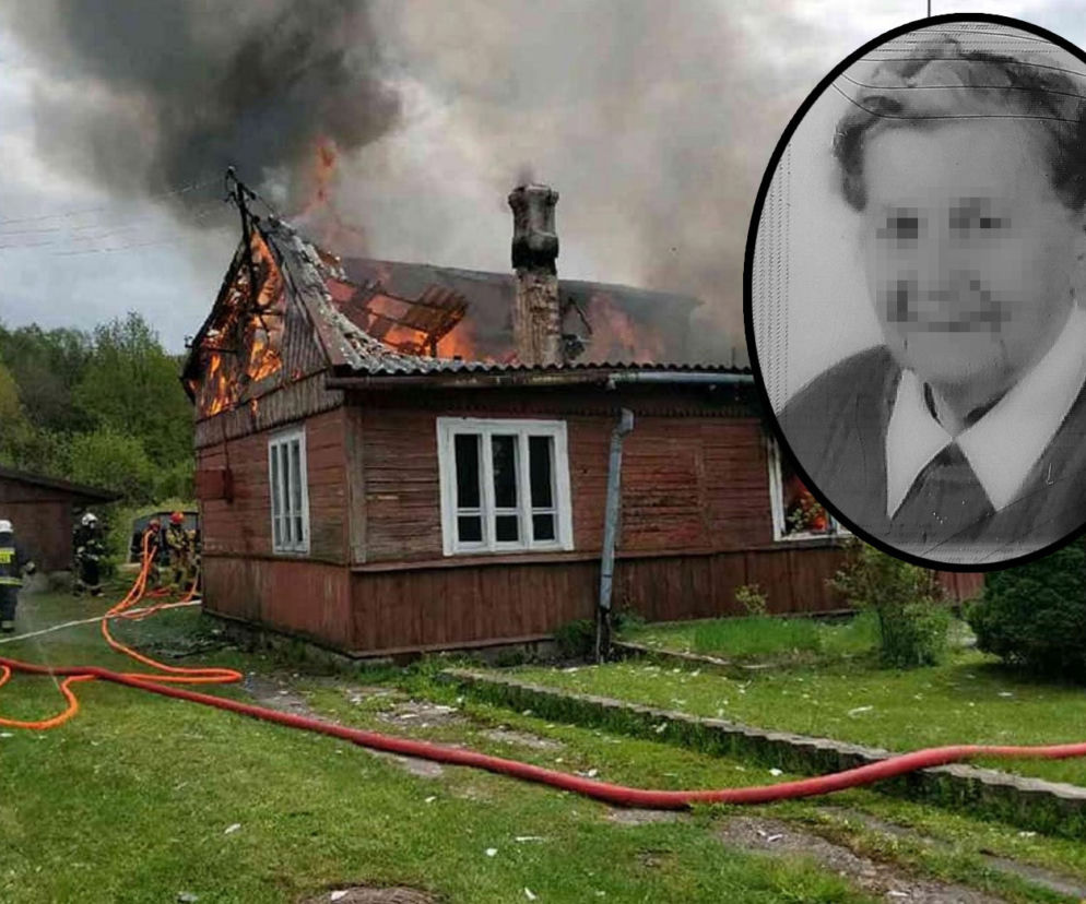 Pani Celina spaliła się po śniadaniu. Makabra pod Mińskiem Mazowieckim