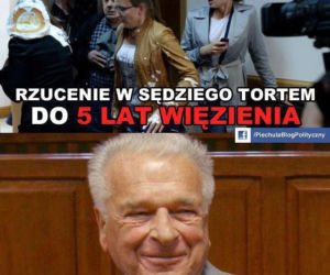 Tortem w sędzię - mem
