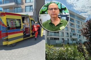 4-latka spadła z piątego piętra. Uratowali ją w ostatniej sekundzie. Rozłożyliśmy ten koc, spojrzałem w górę