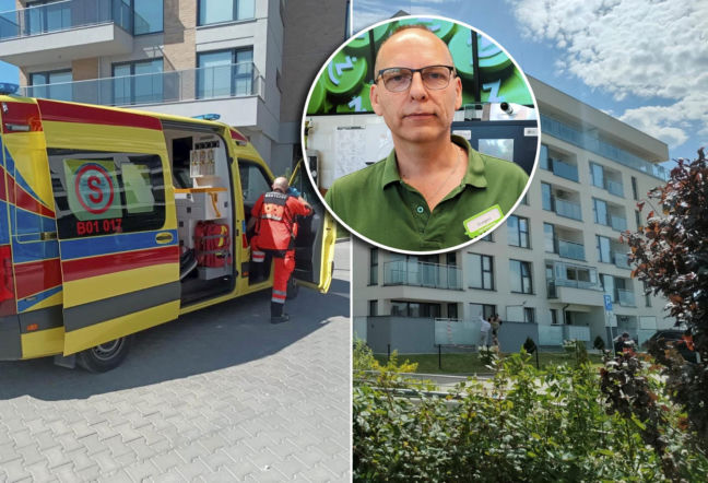 4-latka spadła z piątego piętra. Uratowali ją w ostatniej sekundzie. Rozłożyliśmy ten koc, spojrzałem w górę