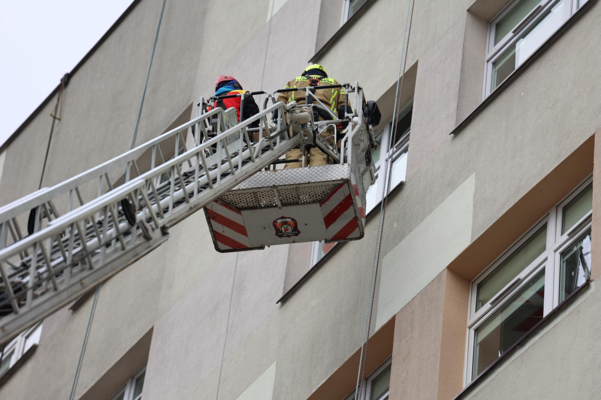 Alpiniści dla WOŚP dali radość małym pacjentom z Uniwersyteckiego Szpitala Dziecięcego w Lublinie