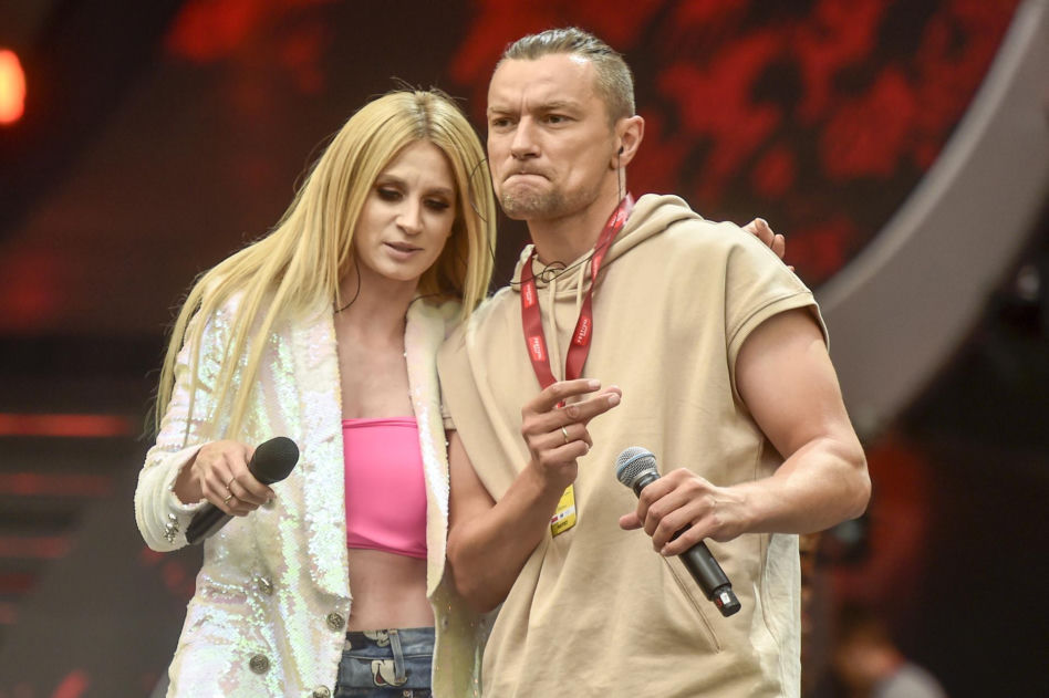 Sylwia Grzeszczak z mężem Liberem