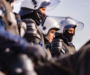 Miss Polski z Katowic wstąpiła na jeden dzień do policji. Anna Maria-Jaromin wzięła udział w teście sprawnościowym