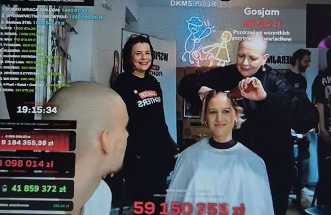 Kasia Nosowska "wpadła pod maszynkę" Agaty Kuleszy u Łatwoganga