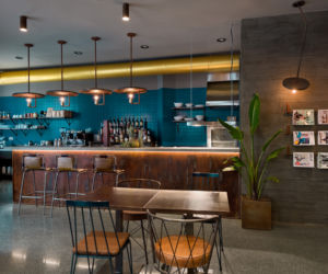 Wnętrze restauracji La Manera