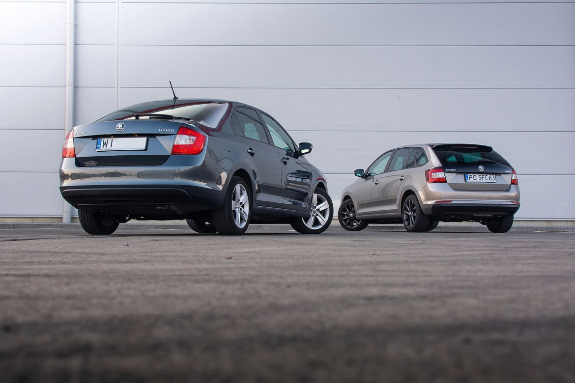 Skoda Rapid Spaceback i Skoda Rapid liftback