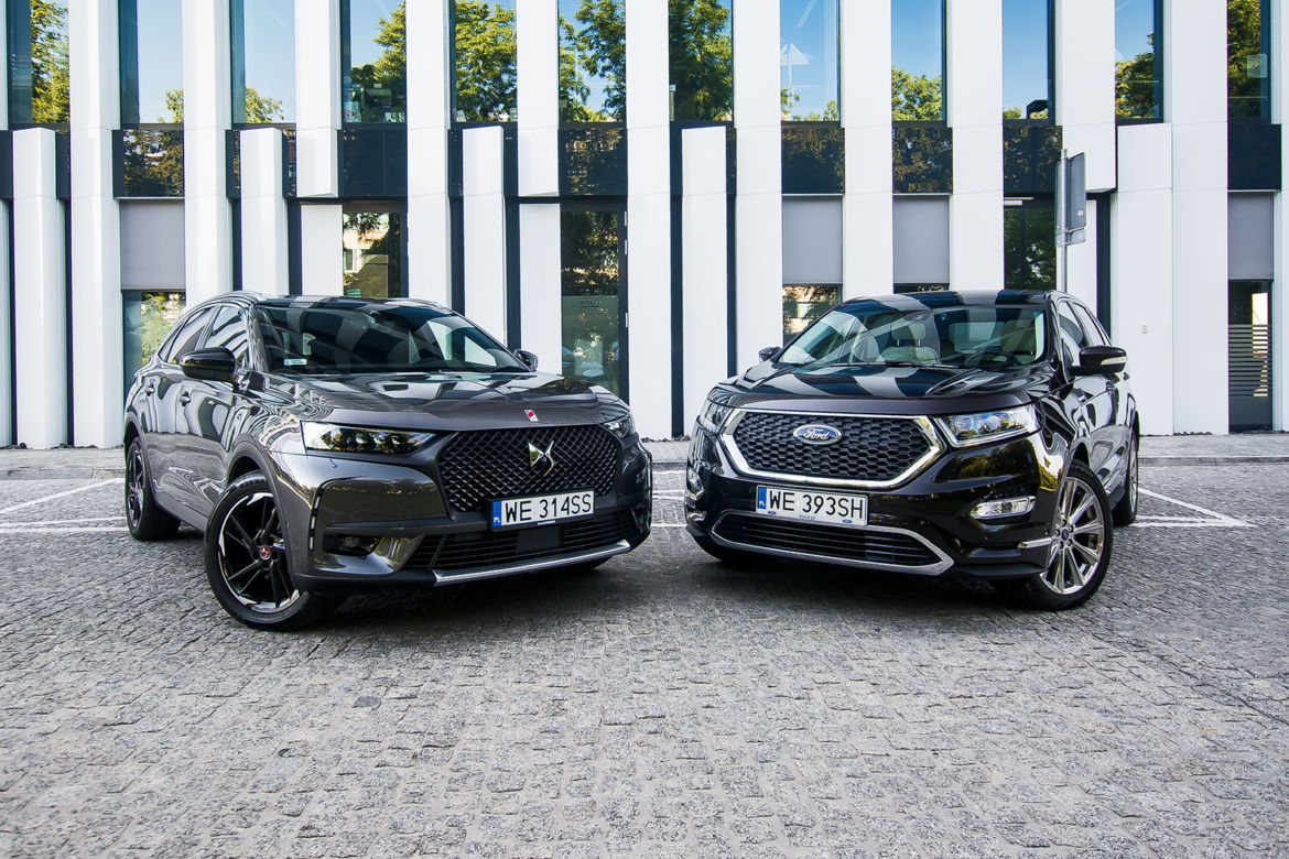 Ford Edge Vignale 2.0 TDCi vs. DS 7 Crossback 2.0 BlueHDI