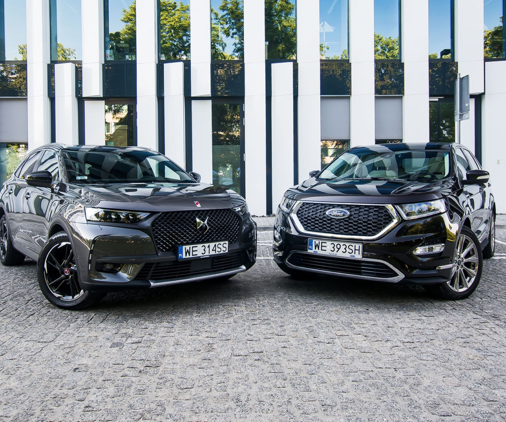 Ford Edge Vignale 2.0 TDCi vs. DS 7 Crossback 2.0 BlueHDI