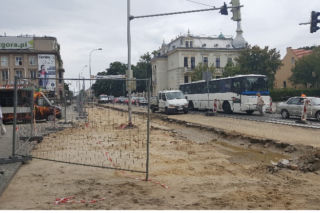 Zielona Góra: Remont ul. Bohaterów Westerplatte trwa w najlepsze [AUDIO]