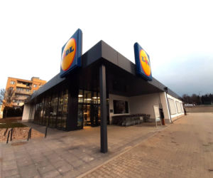 Nowy Lidl w Białymstoku na Wysokim Stoczku - ul. Antoniuk Fabryczny