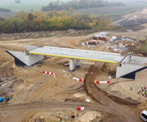 Budowa węzła w Kołbaskowie na autostradzie A6