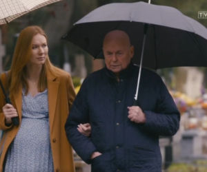 Na dobre i na złe odc. 814. Wiktoria Consalida (Katarzyna Dąbrowska), Stefan Tretter (Piotr Garlicki)
