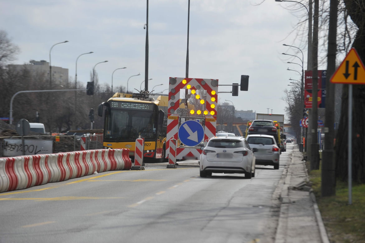 Tak wygląda budowa tramwaju do Wilanowa