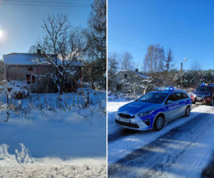 Tragiczny pożar domu pod Łęczną. Nie żyją dwie kobiety