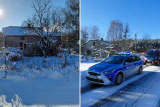 Tragiczny pożar domu pod Łęczną. Nie żyją dwie kobiety