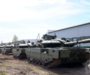Białoruś prezentuje zmodernizowane czołg T-72BM2