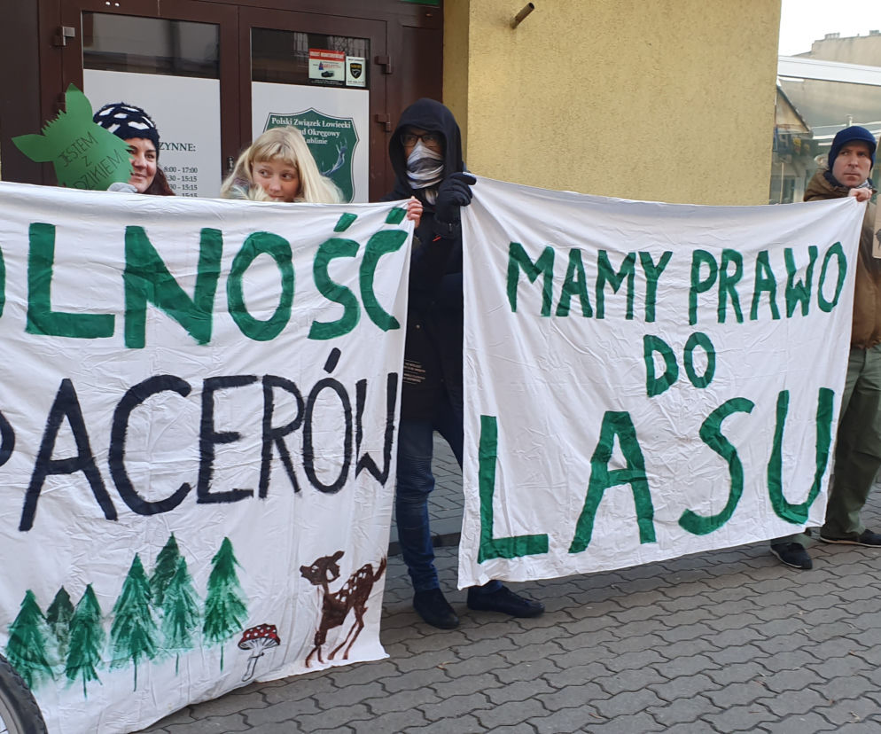 „Mamy prawo do lasu”. Lubelski Ruch Antyłowiecki przeciw specustawie