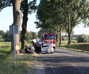 Tragiczny wypadek pod Kruszwicą. Nie żyje 58-letni mężczyzna! [ZDJĘCIA]